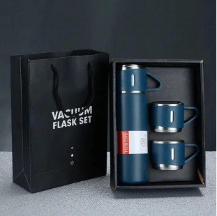 ترمس فاخر مع كوبين – حافظ على مشروبك ساخن أو بارد طوال اليوم